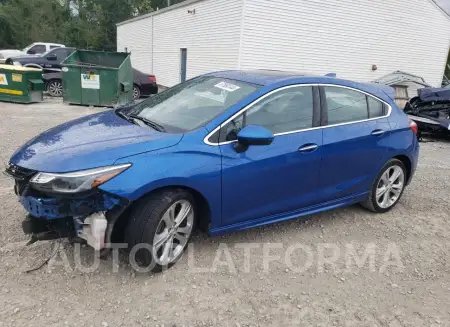 CHEVROLET CRUZE PREM 2017 vin 3G1BF6SM8HS576359 from auto auction Copart