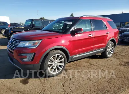 FORD EXPLORER L 2017 vin 1FM5K8FH4HGB51708 from auto auction Copart