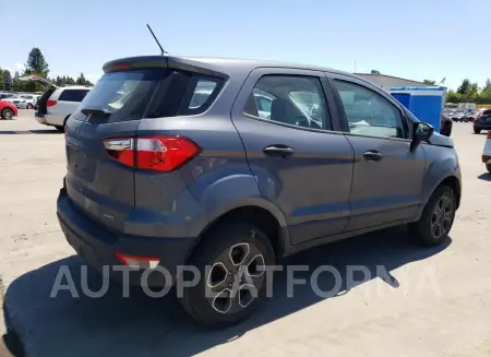 FORD ECOSPORT S 2018 vin MAJ6P1SL6JC196826 from auto auction Copart