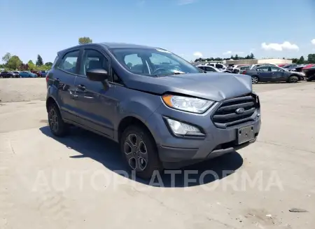 FORD ECOSPORT S 2018 vin MAJ6P1SL6JC196826 from auto auction Copart