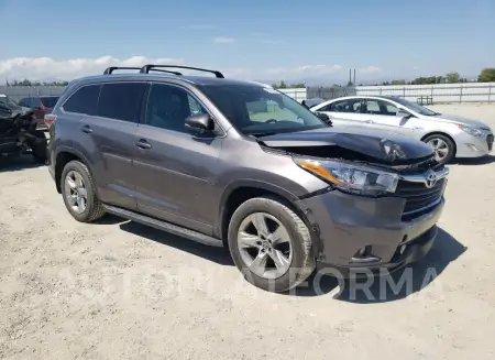 TOYOTA HIGHLANDER 2016 vin 5TDDKRFH7GS267866 from auto auction Copart