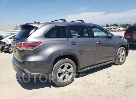 TOYOTA HIGHLANDER 2016 vin 5TDDKRFH7GS267866 from auto auction Copart