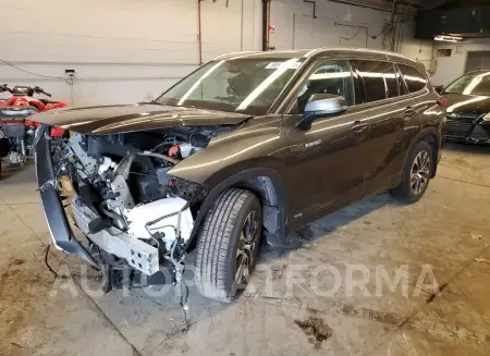 Toyota Highlander 2021 2021 vin 5TDGBRCH7MS533030 from auto auction Copart