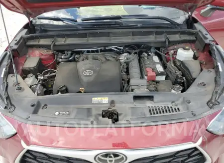 TOYOTA HIGHLANDER 2022 vin 5TDGZRAH7NS100047 from auto auction Copart