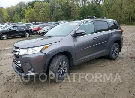 Toyota Highlander 2018 2018 vin 5TDJZRFH6JS531567 from auto auction Copart