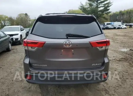 TOYOTA HIGHLANDER 2018 vin 5TDJZRFH6JS531567 from auto auction Copart