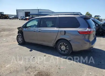 TOYOTA SIENNA XLE 2018 vin 5TDYZ3DC1JS960702 from auto auction Copart