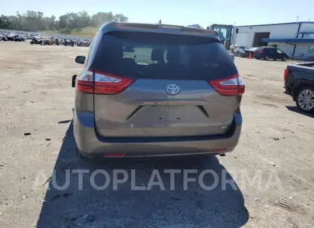 TOYOTA SIENNA XLE 2018 vin 5TDYZ3DC1JS960702 from auto auction Copart