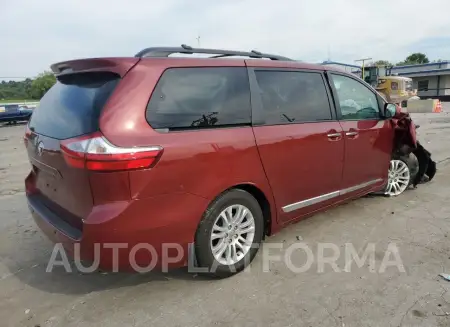 TOYOTA SIENNA XLE 2017 vin 5TDYZ3DC4HS803336 from auto auction Copart