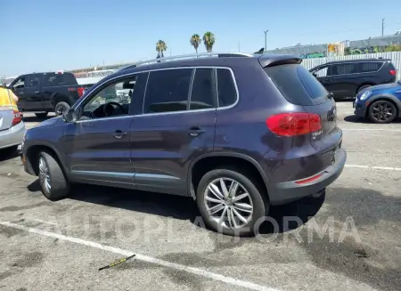 VOLKSWAGEN TIGUAN S 2016 vin WVGAV7AX8GW580854 from auto auction Copart