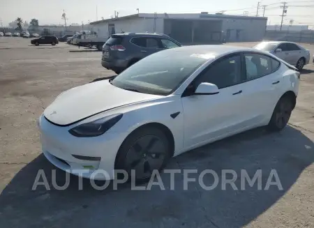 Tesla Model 3 2023 2023 vin 5YJ3E1EA1PF598083 from auto auction Copart