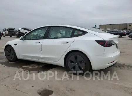 TESLA MODEL 3 2021 vin 5YJ3E1EA2MF098722 from auto auction Copart