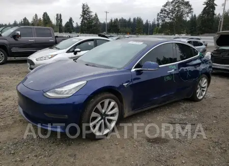 TESLA MODEL 3 2018 vin 5YJ3E1EB4JF092053 from auto auction Copart