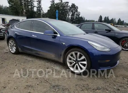 TESLA MODEL 3 2018 vin 5YJ3E1EB4JF092053 from auto auction Copart