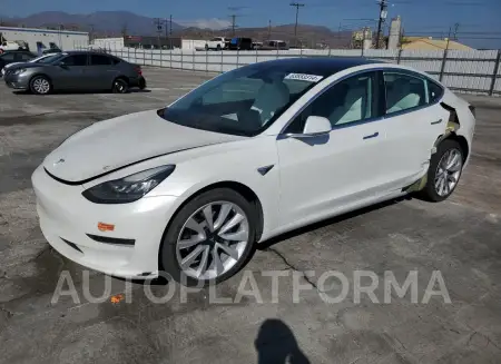 Tesla Model 3 2020 2020 vin 5YJ3E1EB4LF622931 from auto auction Copart