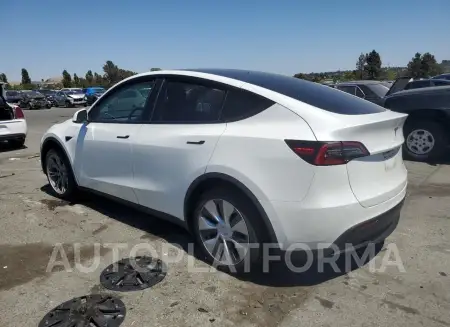 TESLA MODEL Y 2022 vin 7SAYGAEE2NF556296 from auto auction Copart