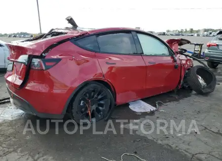 TESLA MODEL Y 2023 vin 7SAYGAEE2PF808115 from auto auction Copart