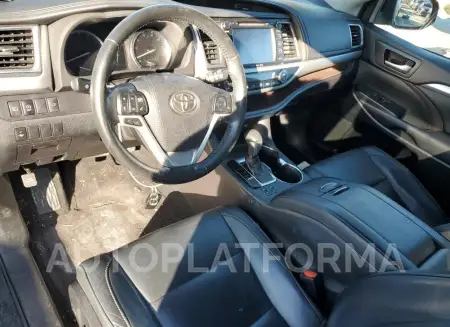 TOYOTA HIGHLANDER 2017 vin 5TDKZRFH1HS526341 from auto auction Copart