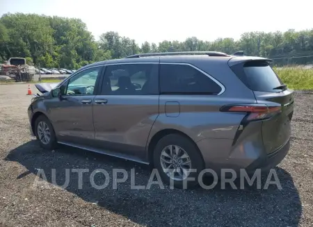 TOYOTA SIENNA XLE 2021 vin 5TDYRKEC1MS072268 from auto auction Copart