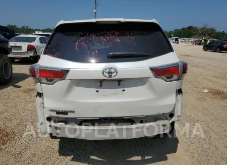 TOYOTA HIGHLANDER 2016 vin 5TDZKRFH4GS165737 from auto auction Copart