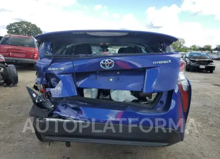 TOYOTA PRIUS 2018 vin JTDKBRFUXJ3581055 from auto auction Copart