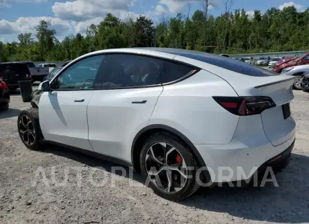 TESLA MODEL Y 2020 vin 5YJYGDEF4LF014833 from auto auction Copart