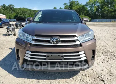 TOYOTA HIGHLANDER 2018 vin 5TDBZRFH9JS810516 from auto auction Copart