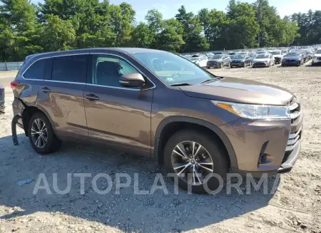 TOYOTA HIGHLANDER 2018 vin 5TDBZRFH9JS810516 from auto auction Copart