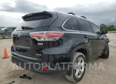 TOYOTA HIGHLANDER 2016 vin 5TDDCRFH8GS014293 from auto auction Copart