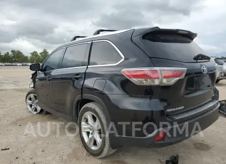 TOYOTA HIGHLANDER 2016 vin 5TDDCRFH8GS014293 from auto auction Copart