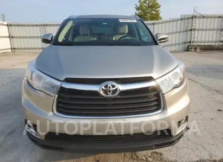 TOYOTA HIGHLANDER 2016 vin 5TDDKRFH7GS275000 from auto auction Copart