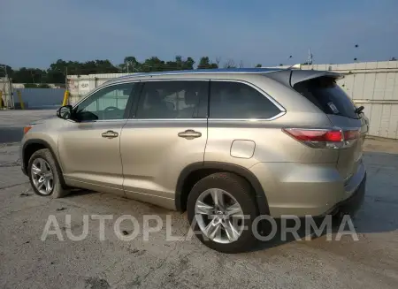 TOYOTA HIGHLANDER 2016 vin 5TDDKRFH7GS275000 from auto auction Copart