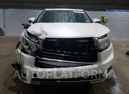 TOYOTA HIGHLANDER 2015 vin 5TDDKRFH9FS142947 from auto auction Copart