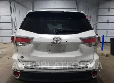 TOYOTA HIGHLANDER 2015 vin 5TDDKRFH9FS142947 from auto auction Copart