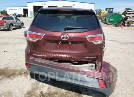 TOYOTA HIGHLANDER 2016 vin 5TDDKRFH9GS321748 from auto auction Copart