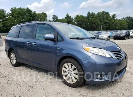 TOYOTA SIENNA XLE 2017 vin 5TDDZ3DC8HS162111 from auto auction Copart