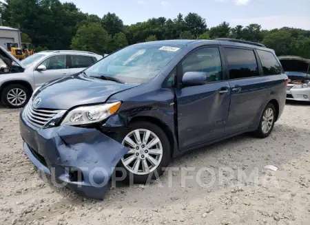 Toyota Sienna XLE 2017 2017 vin 5TDDZ3DC8HS162111 from auto auction Copart