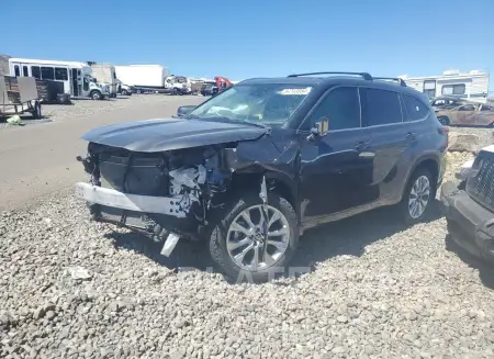 Toyota Highlander 2021 2021 vin 5TDDZRBH1MS121024 from auto auction Copart