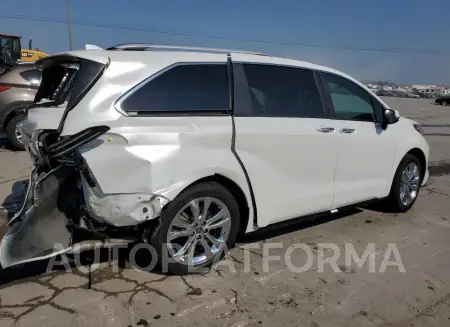 TOYOTA SIENNA LIM 2022 vin 5TDERKEC3NS127811 from auto auction Copart