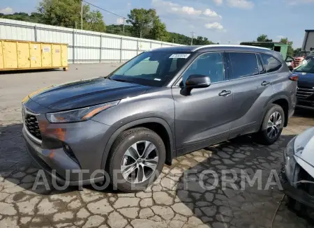 Toyota Highlander 2022 2022 vin 5TDGZRBH3NS253541 from auto auction Copart