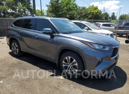 TOYOTA HIGHLANDER 2020 vin 5TDHBRCH1LS508501 from auto auction Copart