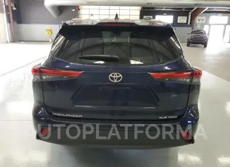 TOYOTA HIGHLANDER 2021 vin 5TDHZRBHXMS080474 from auto auction Copart