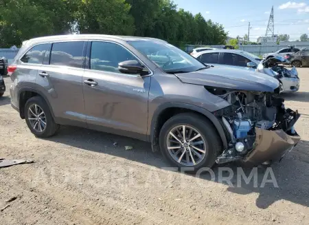 TOYOTA HIGHLANDER 2019 vin 5TDJGRFH9KS070971 from auto auction Copart