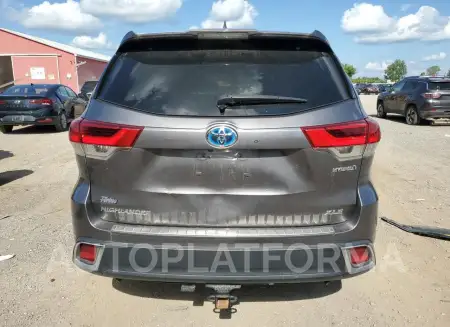 TOYOTA HIGHLANDER 2019 vin 5TDJGRFH9KS070971 from auto auction Copart