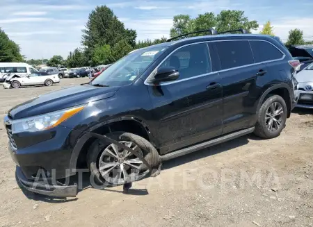 Toyota Highlander 2016 2016 vin 5TDJKRFH3GS352254 from auto auction Copart