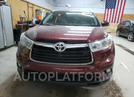 TOYOTA HIGHLANDER 2016 vin 5TDJKRFH5GS312547 from auto auction Copart