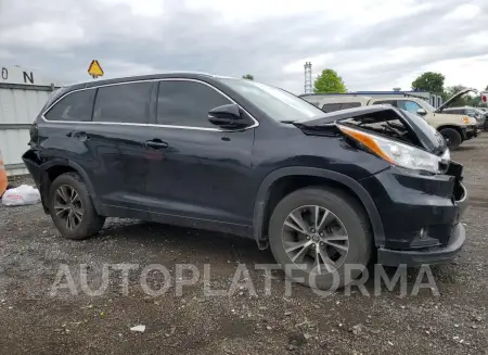 TOYOTA HIGHLANDER 2016 vin 5TDJKRFH7GS317863 from auto auction Copart