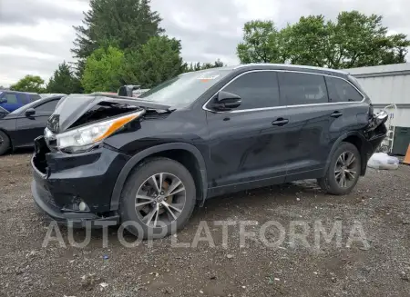 TOYOTA HIGHLANDER 2016 vin 5TDJKRFH7GS317863 from auto auction Copart