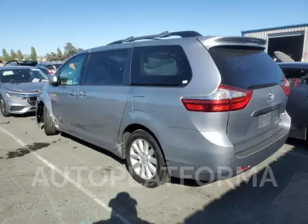 TOYOTA SIENNA LE 2017 vin 5TDJZ3DC1HS152667 from auto auction Copart