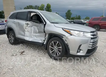 TOYOTA HIGHLANDER 2019 vin 5TDJZRFH3KS615248 from auto auction Copart